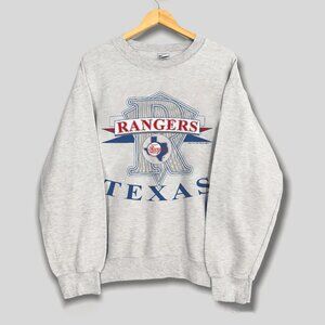 Vintage Texas Rangers Baseball Sweatshirt, Retro 90s MLB Texas Rangers Shirt Tee